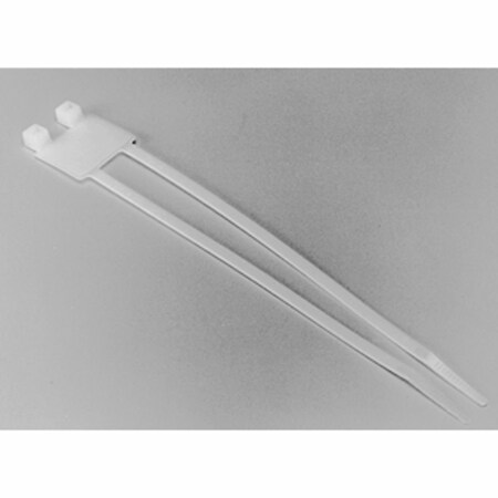 Burndy Nylon cable ties, Tensile strength-18 Lbs, Color- Natural, 04.01"L, 0. CT18075IDC